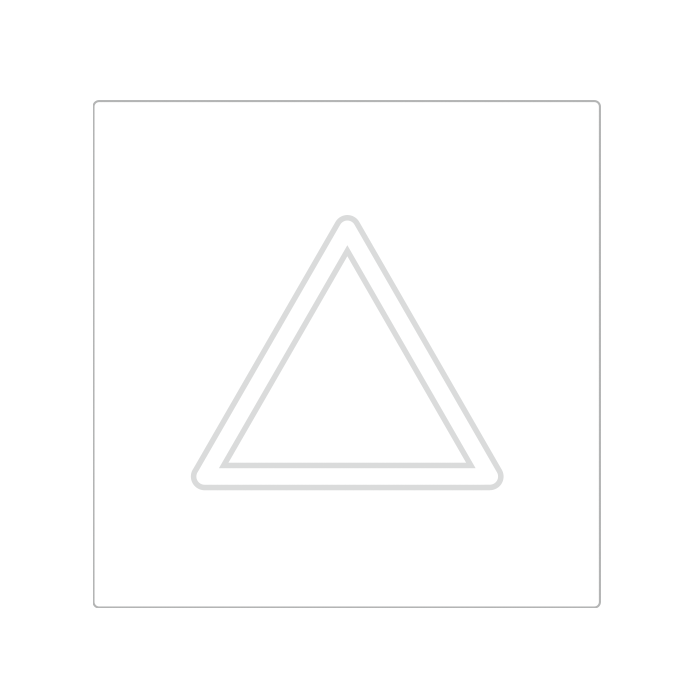 Ertastbare Warnzeichen, gem. ISO 11683 / GefStoffV §13, Folie, 22 x 22 mm, 2500 St./Rolle