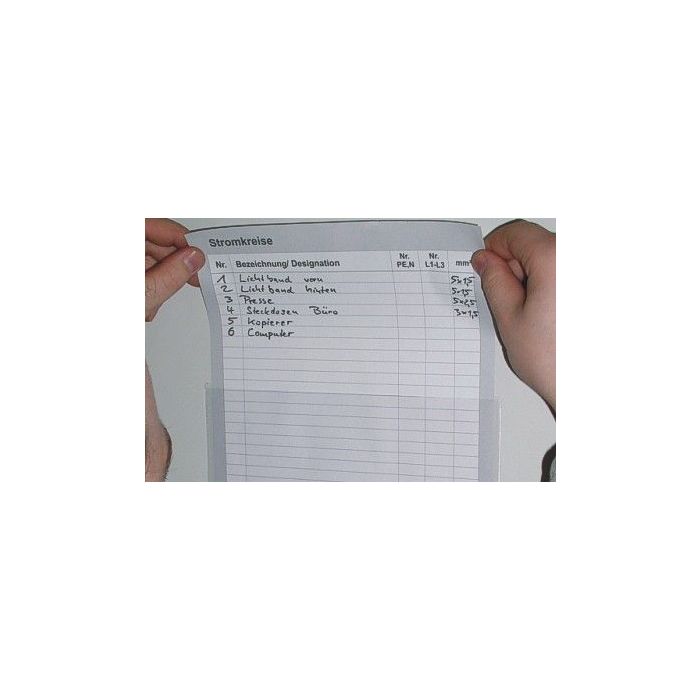 Klarsichttasche selbstklebend, Hochformat, Einschub oben, 5 St./VE, verschiedene DIN Formate