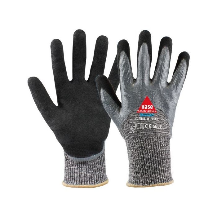 Hase Schnittschutzhandschuhe Genua Dry, Leistungsstufe F, 10 Paar