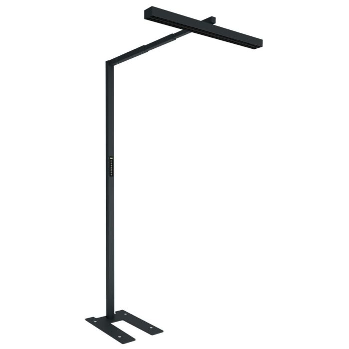 Hammerbacher LED Stehleuchte Design 1, 80 W, 3000-6000 K, 11200 lm, Sensorsteuerung, Graphit