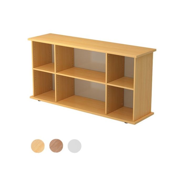 Hammerbacher Sideboard Sabine, 2 Ordnerhöhen, offen, 166,1 x 44,8 x 84 cm