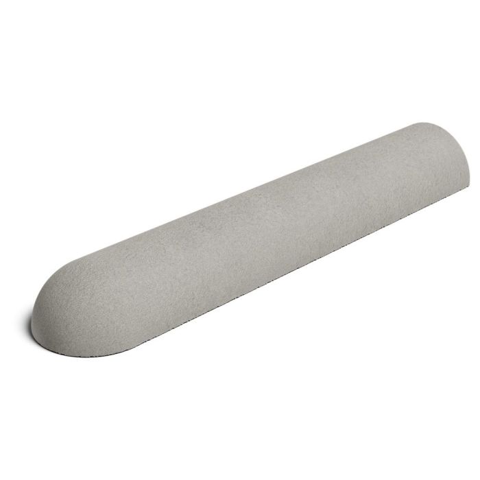 Tasiko® Parkstopp Klebebord als Endstein Enden gerade/rund, 900x185x100 mm Grau
