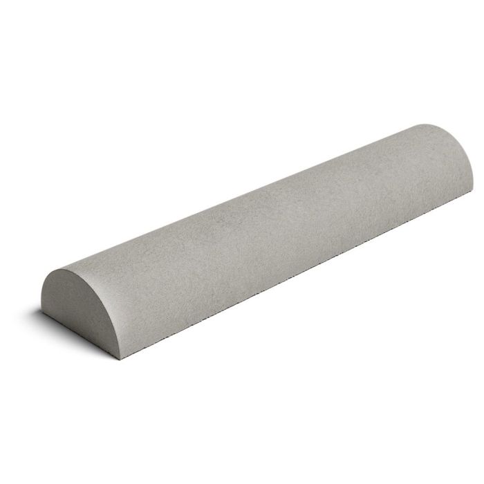 Tasiko® Parkstopp Klebebord als Mittelstein Enden gerade, 800x185x100 mm Grau