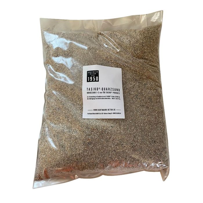 Tasiko® Quarzsand 1-2 mm Sack Mix 9 kg für Tasiko® Kleber