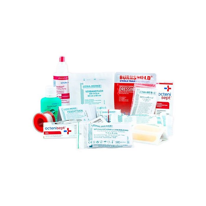 Pro Safe Hygiene & Desinfektion, Zusatzausstattung für Erste Hilfe Koffer und Verbandkästen