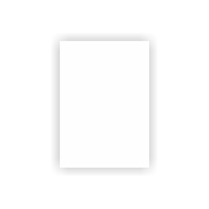 Kunststoff-Schild für Laserdrucker, Polyester,weiß 210 x 297 mm, 20 Blatt