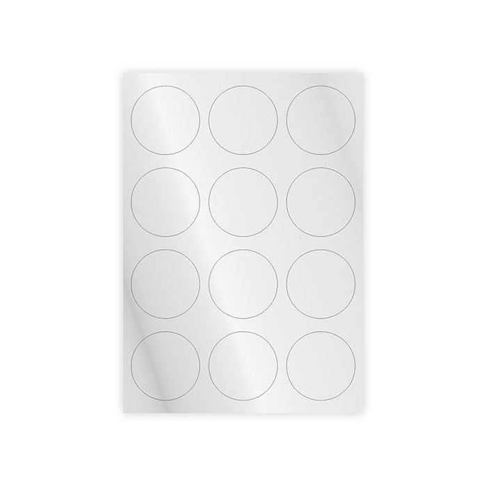 Etiketten für Laserdrucker, Polyester, transparent matt, verschiedene Ausführungen