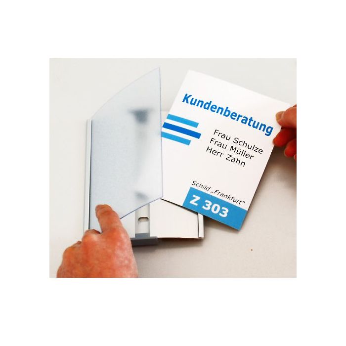 Kartoneinleger für Wegweiser FRANKFURT Papier,