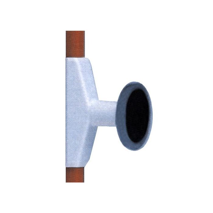 Magnetischer Wandhalter für Kunststoffrahmen, weiß