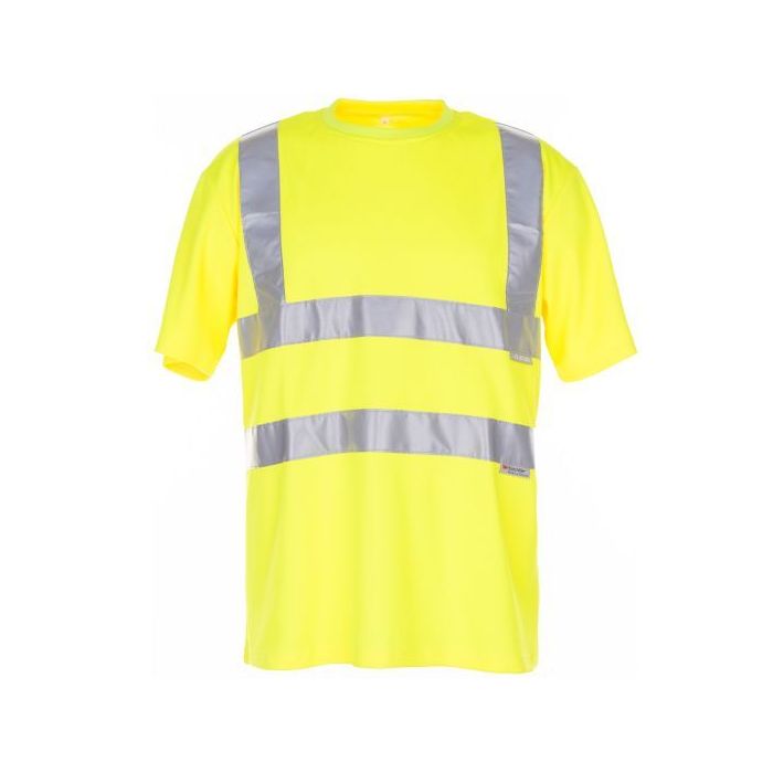 Planam Warnschutz T-Shirt, 2096, uni gelb