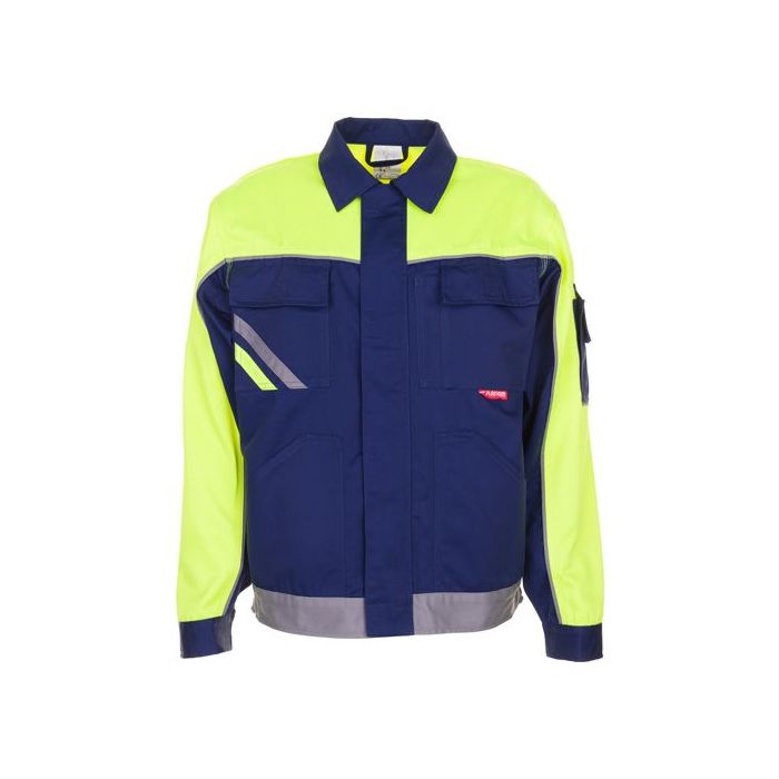 Planam Visline V1 Bundjacke, 2413, blau/gelb, Größe 24 - 118