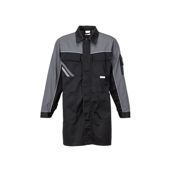 Planam Highline Berufsmantel, 2716, schwarz/grau
