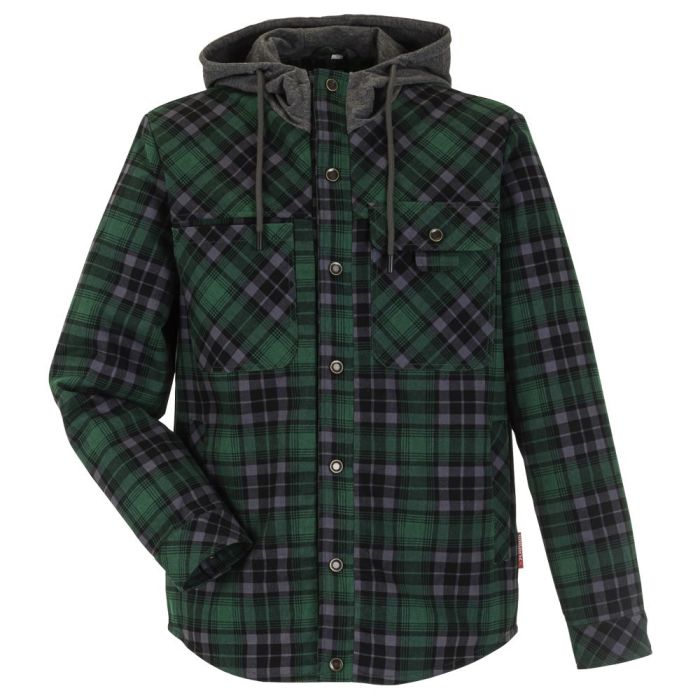 Planam Outdoor Thermohemd Herren, 3775, grün/schiefer, Größe XS bis 8XL