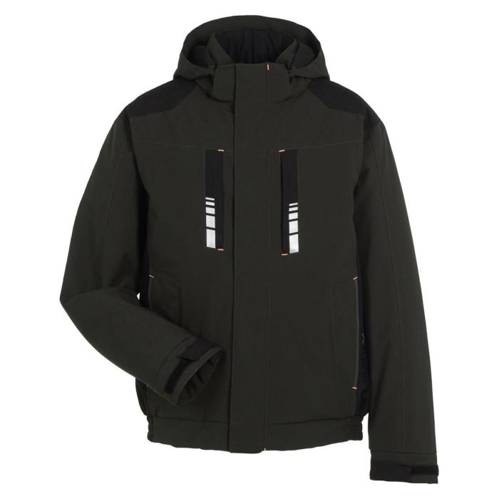 PLANAM Outdoor Moto Winterjacke, 3811, oliv/schwarz, Größe S - 6XL