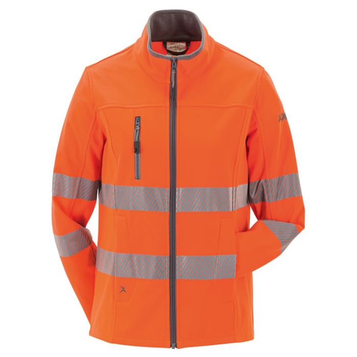 Planam Norit Warnschutz Damen Hybridjacke, Arbeitsjacke, 5905, orange, Größe 36 bis 54