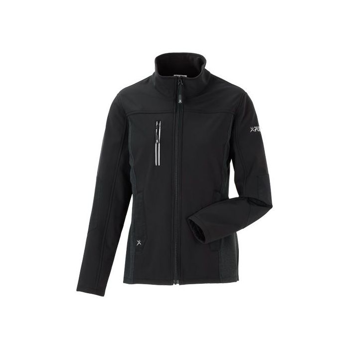 Planam Norit Pure Softshelljacke Damen, 6445, schwarz, Größe 34 - 54