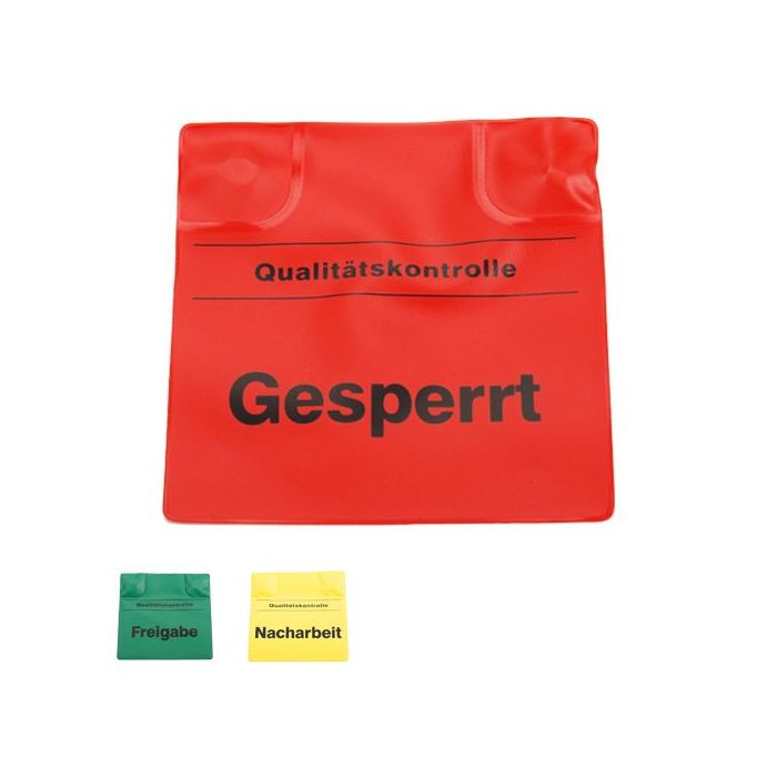 Magnetischer Qualitäts-Anhänger aus Kunststoff, 110 x 110 mm