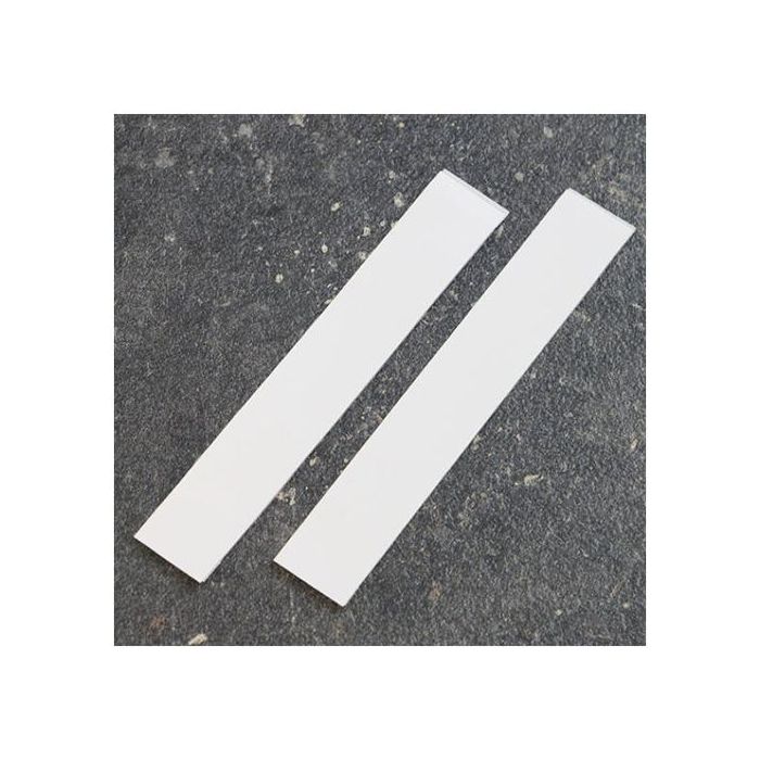 Klebestreifen, doppelseitig klebend, Reinacrylat, ca. 1 mm dick, hochtransparent, 15 x 80 mm, 10 Stk