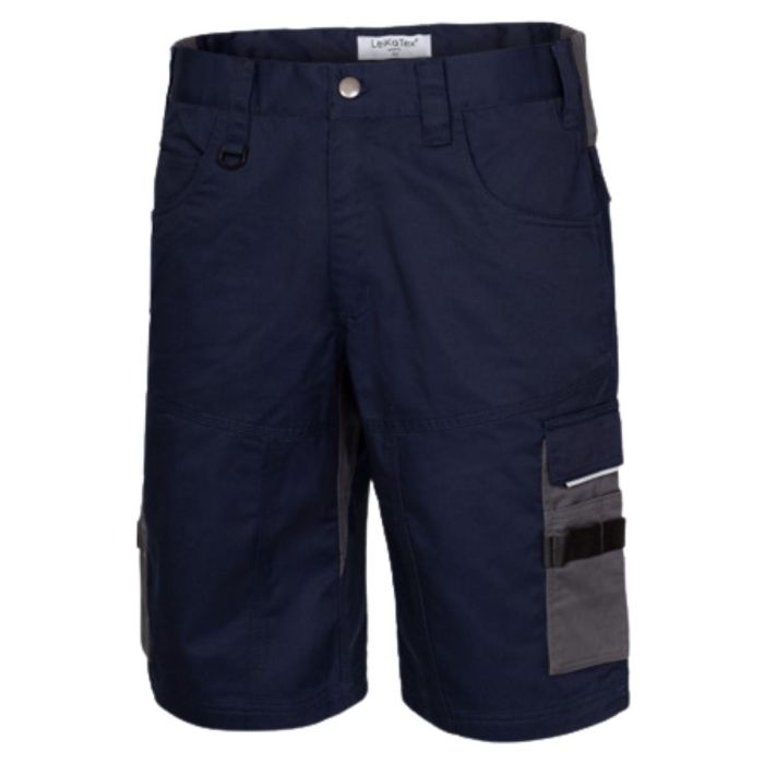 LeiKaTex® work Shorts, 108001, dunkelblau, mit CORDURA® Verstärkung, Größe 44 bis 64