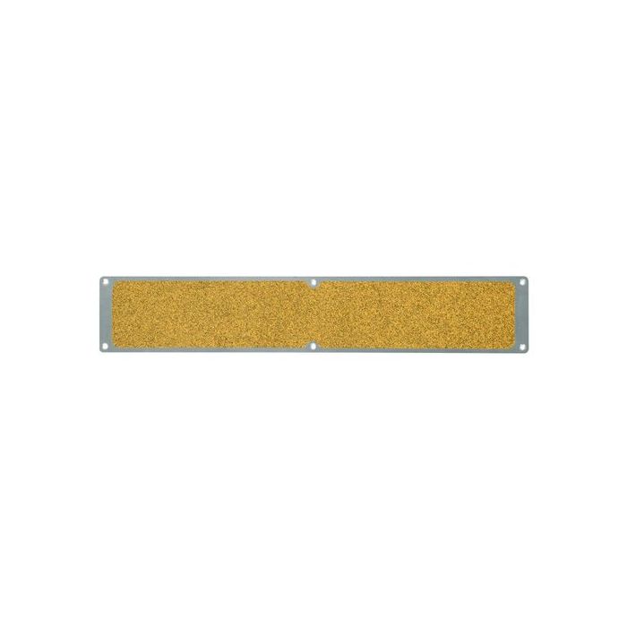 Aluminiumplatte mit Antirutschbelag Public, grob, R13, zum Aufschrauben