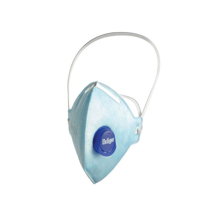 Dräger X-plore 1700 Atemschutzmaske, partikelfiltrierende Halbmaske mit CoolMAX Ventil