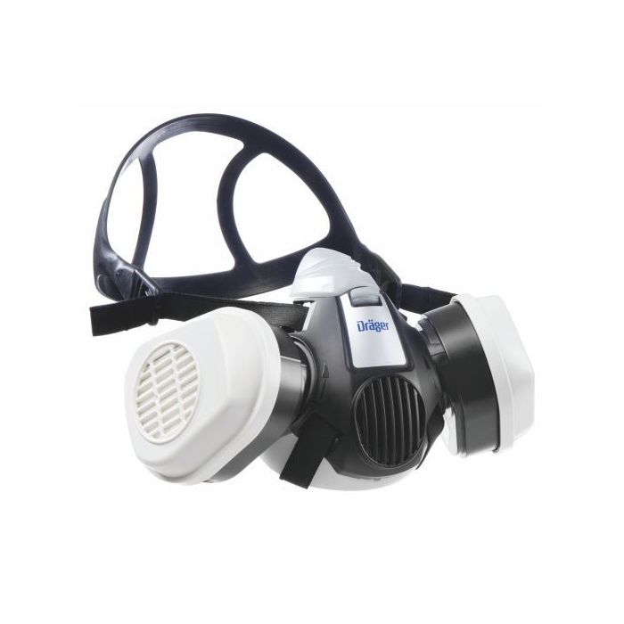 Dräger X-plore 3300 Halbmaske, mit Bajonett-Filteranschluss