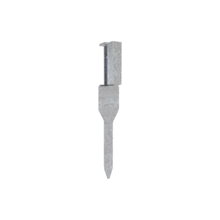 TL Erdspieß, zum Einstecken von Schaftrohren 40 x 40 mm, Stahl verzinkt