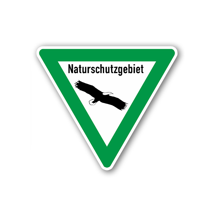 Natur- und Umweltschutzschilder, Naturschutzgebiet Aluminium 2 mm,