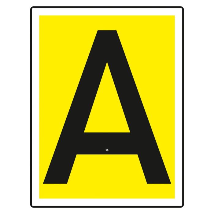Anfangstafel, LF 2, Alu, 420 x 550 mm, RA3