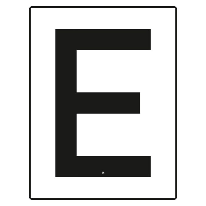 Endetafel, LF 3, Alu, 420 x 550 mm, RA3
