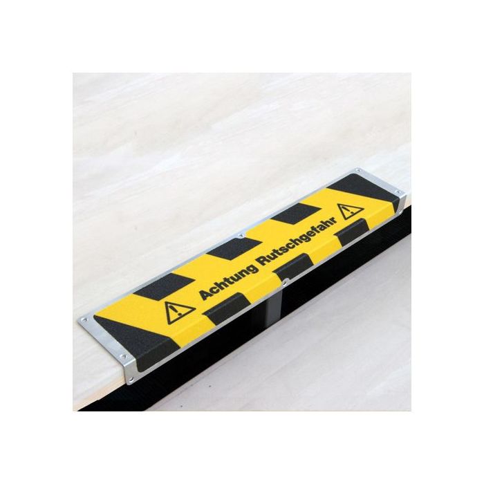 Treppenkantenprofil mit Antirutschbelag R13, 635x120x45 mm