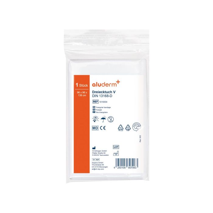 aluderm® Dreiecktuch nach DIN 13168 5 Stück je VE