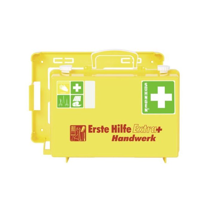 Verbandskoffer Erste Hilfe Extra+ Handwerk