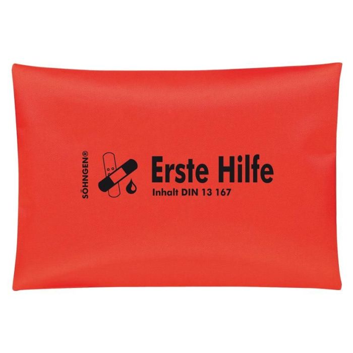 Verbandtasche mit Füllung gemäß DIN 13167 für Krafträder, Monteure und andere Einzelpersonen