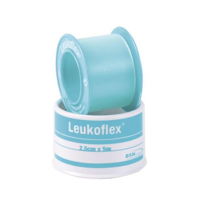Leukoflex® Spulenpflaster transparent,