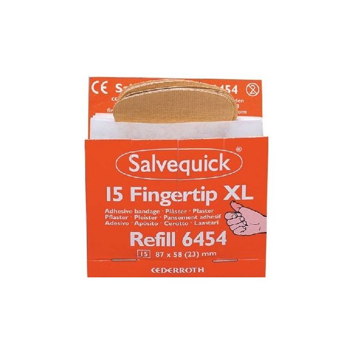Salvequick Fingerspitzen-Pflaster, Nachfüllsatz mit 15 Pflastern