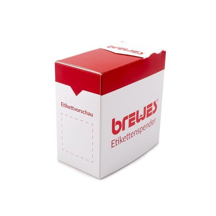 Spenderbox  für Etiketten auf Rolle Karton,