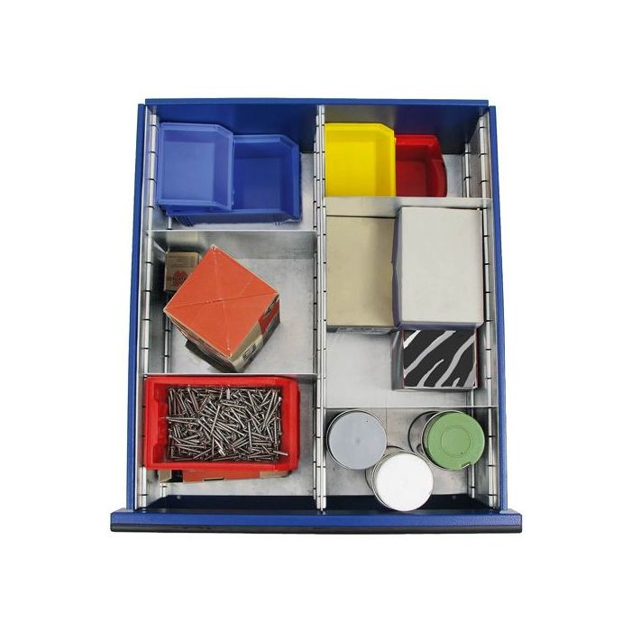 Stumpf Zubehör Einteilungs-Set, 6-teilig, für Schubladen 200mm, für T100/35, STS, ESTA, MovaFlex
