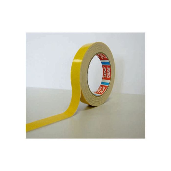 Klebeband doppelseitg, PE-Schaum, wiederablösbar, weiß, 19 mm x 25 lfm.