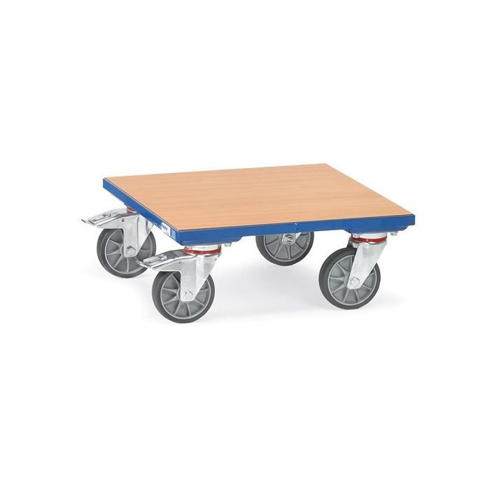 fetra Kistenroller Typ 1166 500x500mm, Tragkraft 400 kg, blau