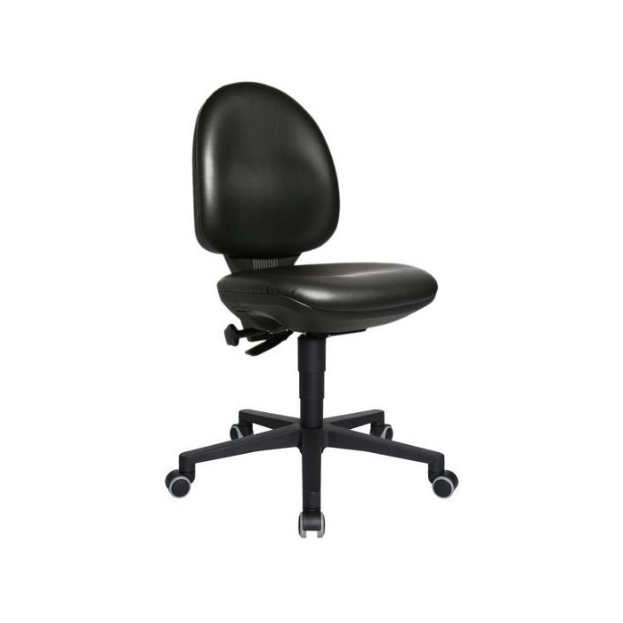 Topstar Bequemer Arbeitsdrehstuhl Tec 50, Kunstleder, Standard