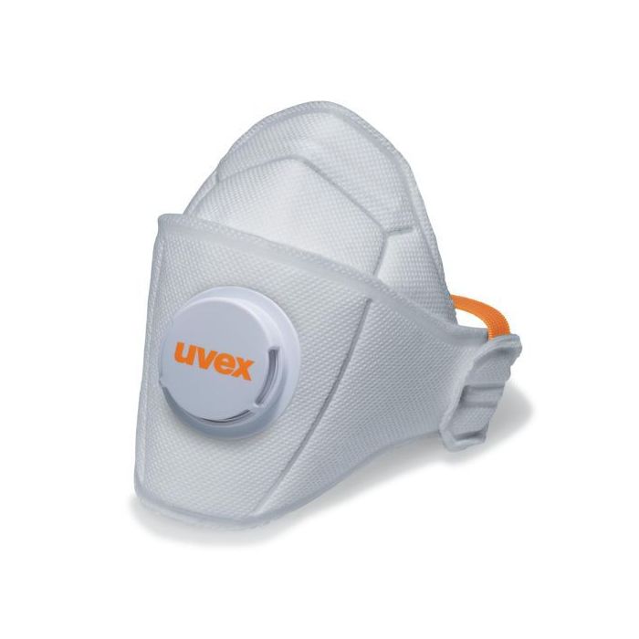 uvex silv-Air premium 5210 Atemschutzmaske FFP2 NR D, mit Ausatemventil, 15 Stück