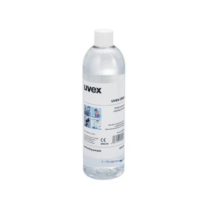 uvex Reinigungsfluid für alle uvex Schutzbrillen, 500 ml