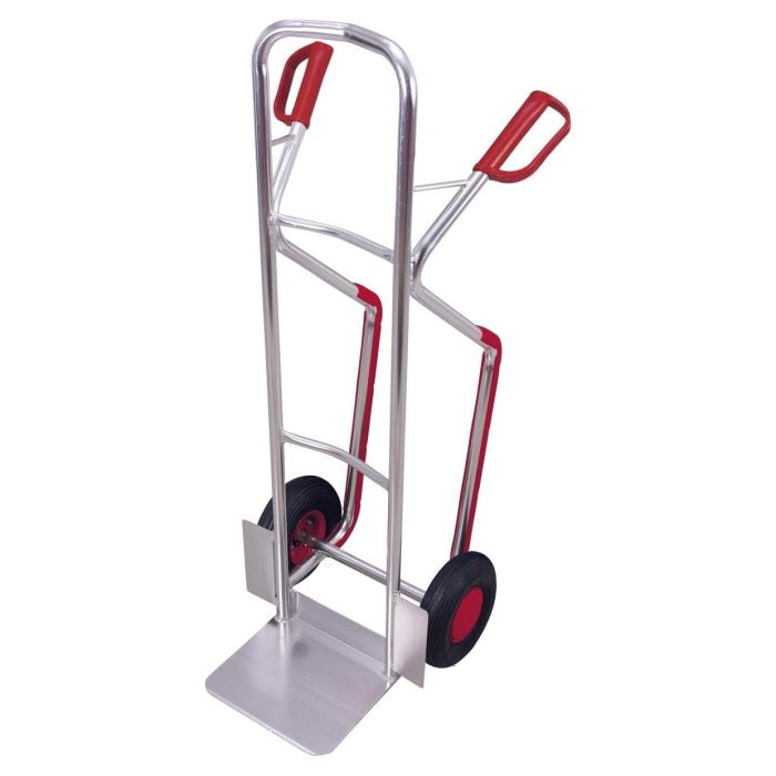 VARIOfit Aluminiumkarre mit Kufen, verschiedene Ausführungen und Radsätze, silber