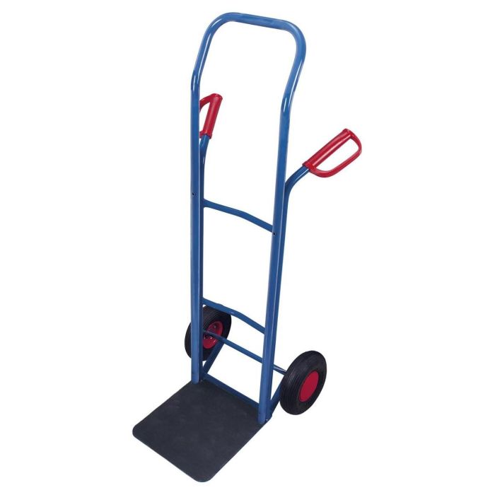 VARIOfit Möbelkarre, Traglast 250 kg, verschiedene Radsätze, 335x360mm, blau