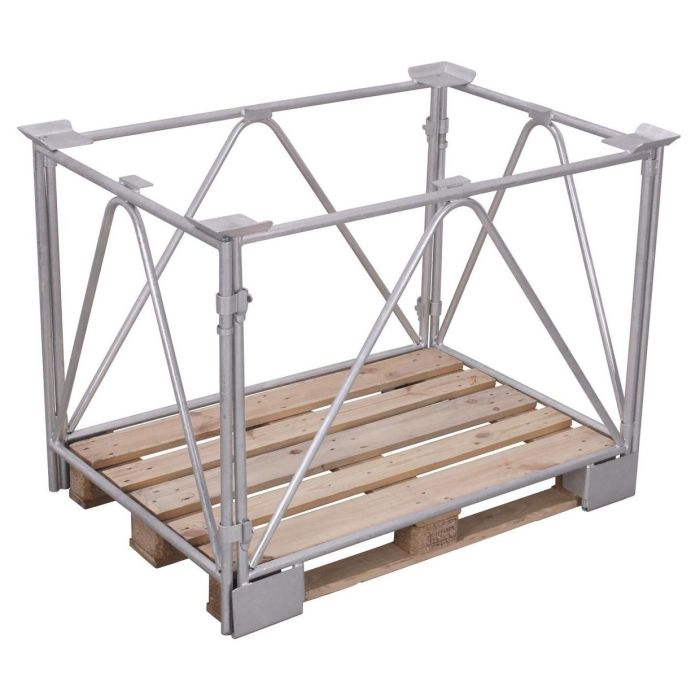 VARIOfit Palettenaufsatz Typ 68, Auflast 2000 kg, verschiedene Abmessungen, verzinkt