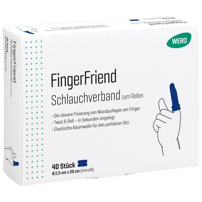 Wero FingerFriend Schlauchverband, 40 Stück