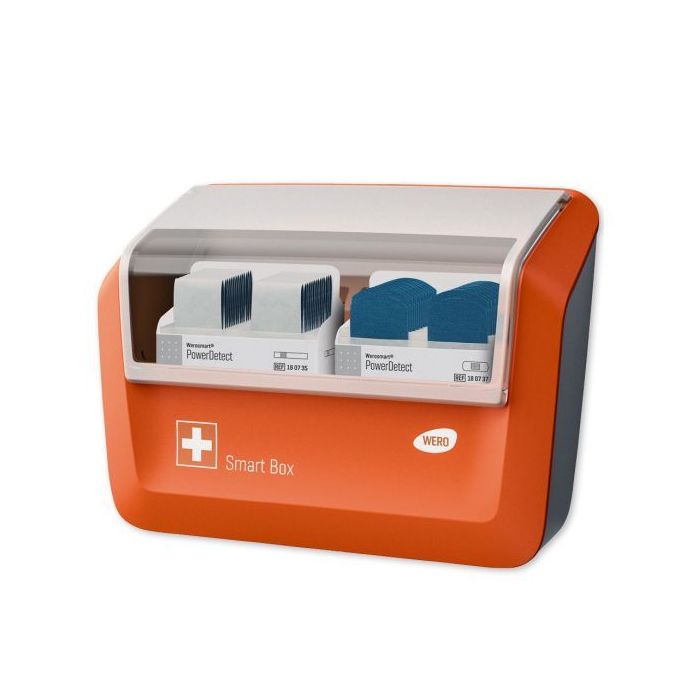 Pflasterspender Wero Smart Box, Detect Extra, befüllt