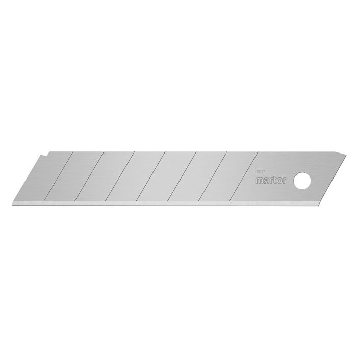 Zubehör, 10 Abbrechklingen Nr. 77 Martor für Cuttermesser ARGENTAX CUTTEX 18 MM