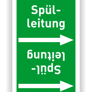 Rohrleitungsband Spülleitung nach DIN 2403 in verschiedenen Ausführungen